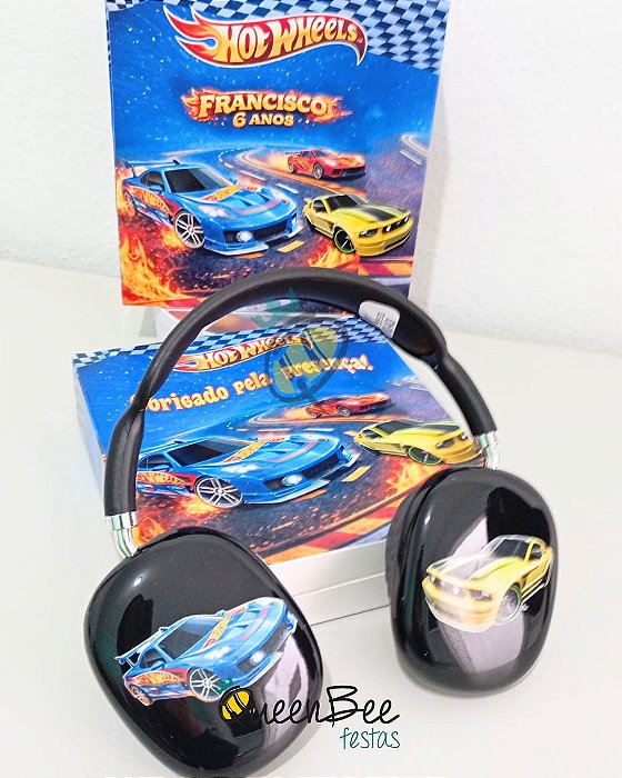 Fone sem Fio Hot Wheels