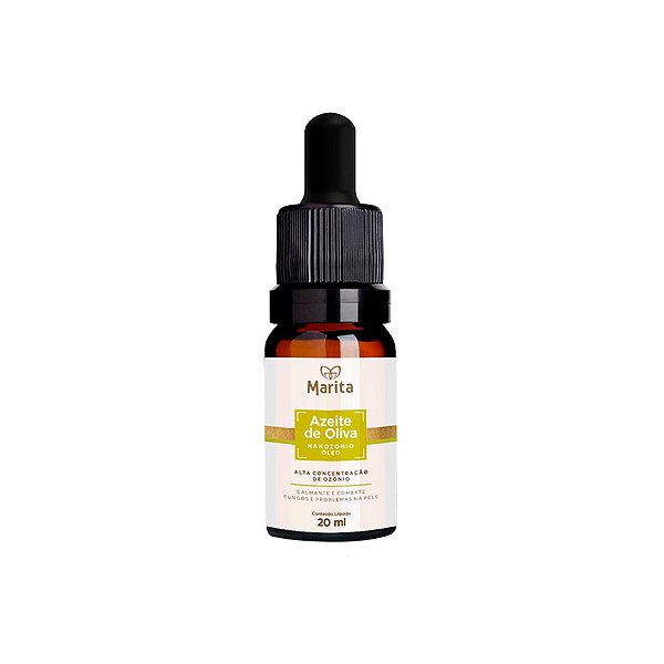 ÓLEO DE AZEITE DE OLIVA Marita 20 ML Nutre Regenera Antioxidante Antifúngico Bactericida