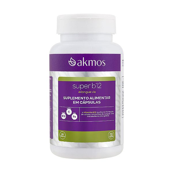 Vitamina B12 30 cápsulas
