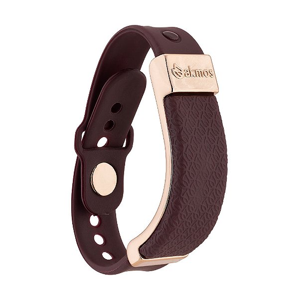 Nano Bracelete akmos pulseira cor bordô