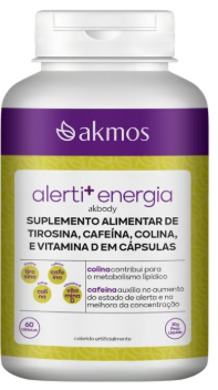 Alerti+ Energia Suplemento para foco 60 cápsulas
