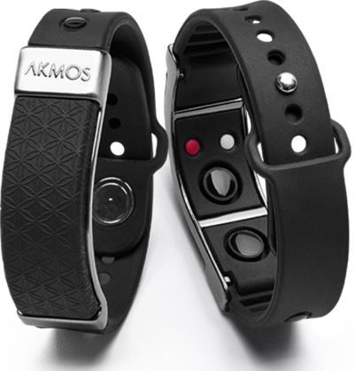 Nano Bracelete akmos pulseira preta