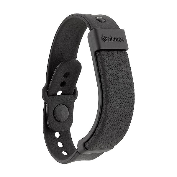 Nano bracelete akmos pulseira cor preta