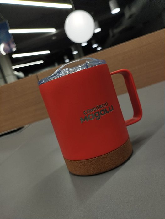 CANECA TÉRMICA COM CORTIÇA