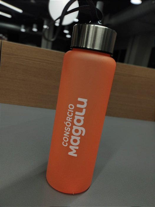 GARRAFA LARANJA 100% RECICLAVEL