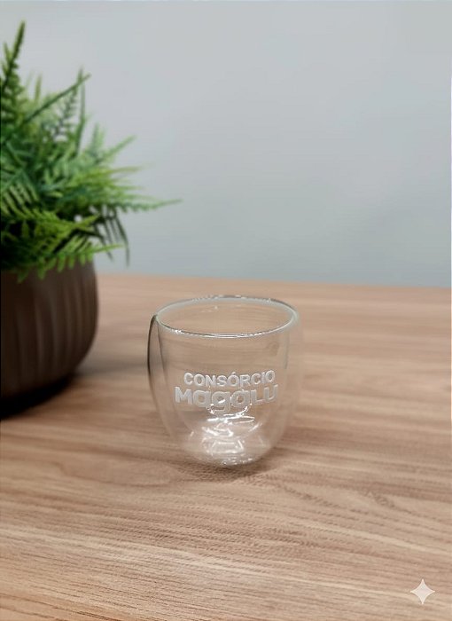 Copo de Vidro  Consórcio Magalu