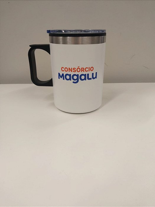 CANECA BRANCA COM TAMPA