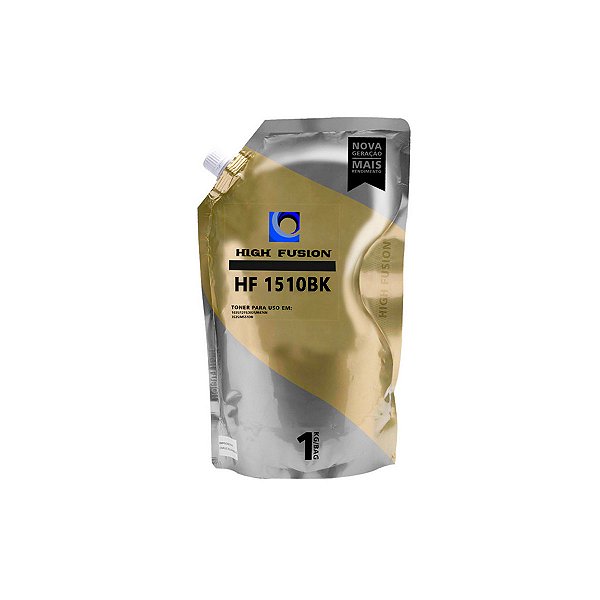 Refil de Pó de Toner HP W2020A | 414A | HF1510 High Fusion Preto 1kg