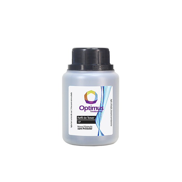 Refil de Pó de Toner HP W2110A | 206A LaserJet Optimus Preto 55g