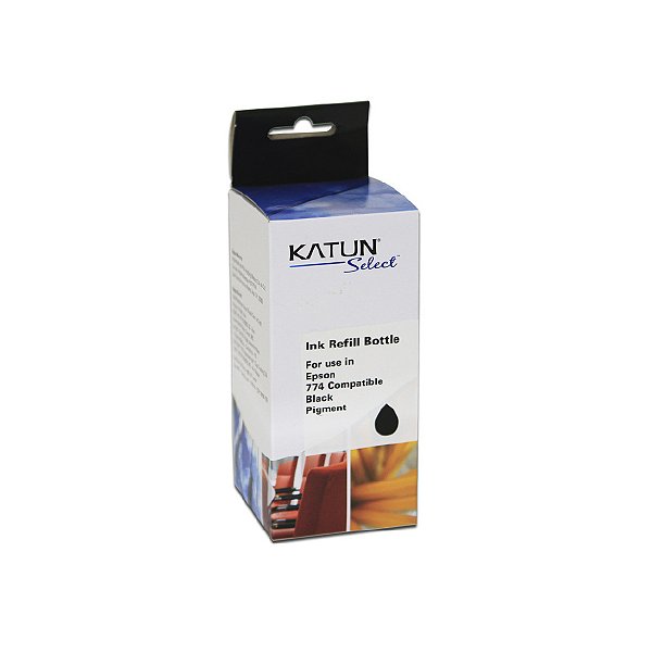 Tinta Epson 774 | T774120 Preta Pigmentada Katun 140ml