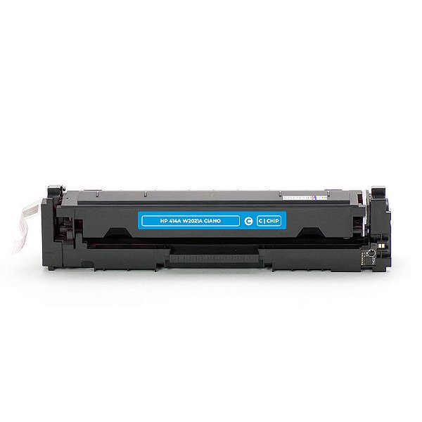 Toner HP 414A | W2021A Ciano Compatível (Com Chip)