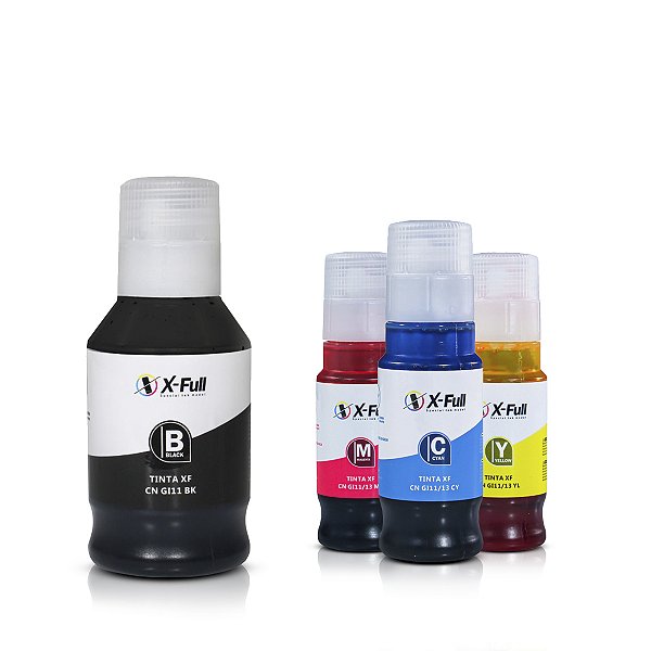 Kit de Tinta Canon GI-11 Corante X-Full