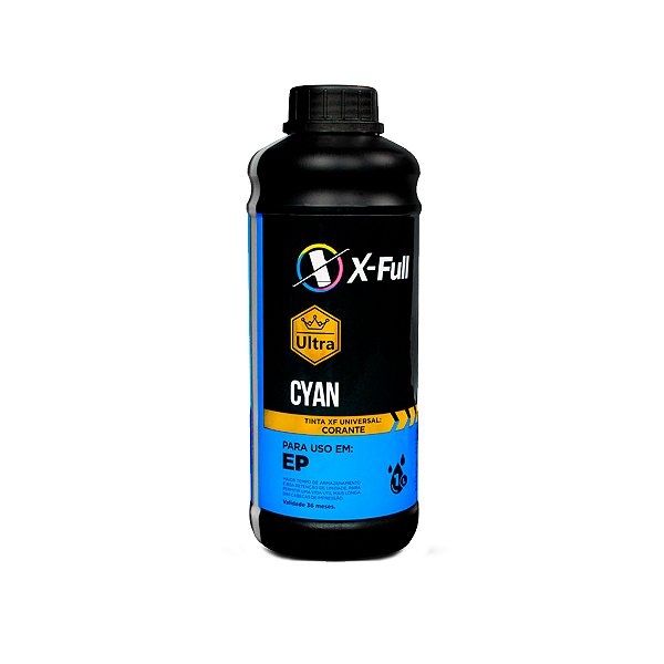 Tinta Epson Universal Ciano Corante X-Full 1 litro