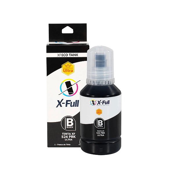 Tinta Epson 524 | T524120 Preta Pigmentada X-Full 127ml