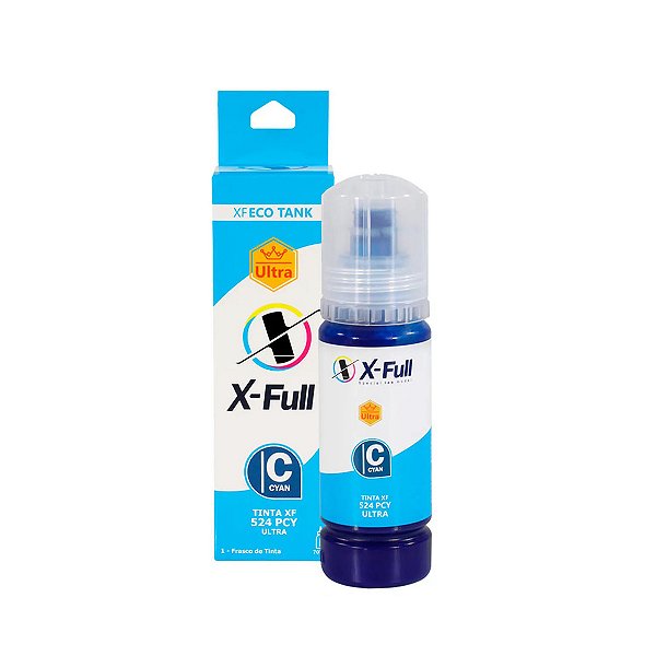 Tinta Epson 524 | T524220 Ciano Pigmentada X-Full 70ml