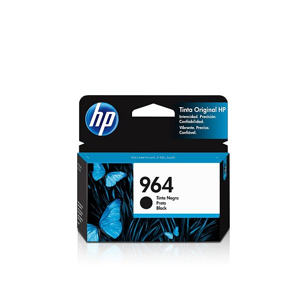 Cartucho HP 964 Preto Original 24,09ml