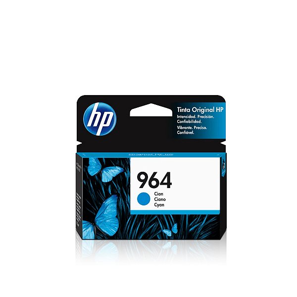Cartucho HP 964 Ciano Original 10,74ml