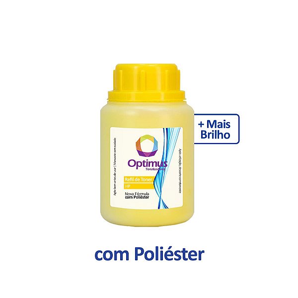 Refil de Pó de Toner HP 201A | CF402A Optimus Amarelo 55g