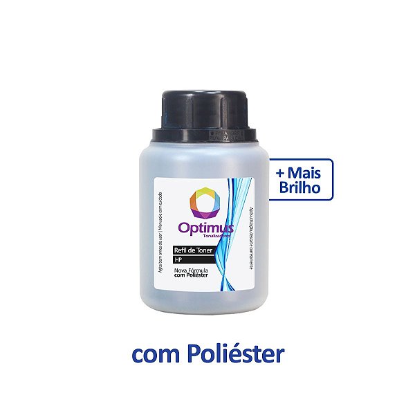 Refil de Pó de Toner HP CF400X | 201X Optimus Preto 65g