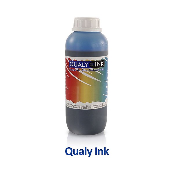 Tinta Canon 190 | GI-190 C Ciano Corante Qualy Ink 1 litro