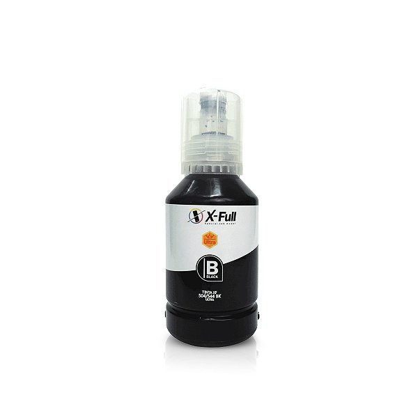 Tinta Epson L4160 | T504120 | 504 EcoTank X-Full Pigmentada Preta 127ml