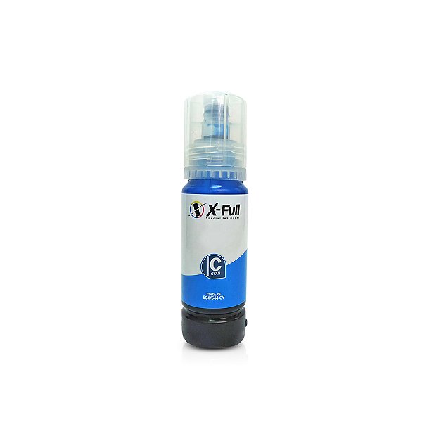 Tinta Epson L4160 | T504220 | 504 EcoTank X-Full Corante Ciano 70ml