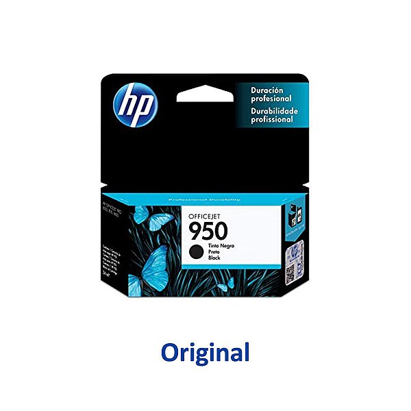 Cartucho HP 950 | CN049AB | 950 Officejet Preto Original 24ml