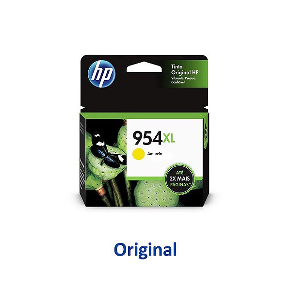 Cartucho HP 954XL | L0S56AB | HP 954XL Officejet Pro Amarelo Original 20ml