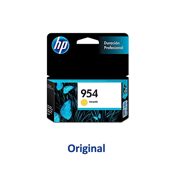 Cartucho HP 954 | L0S56AB | 954 Officejet Pro Amarelo Original 10ml