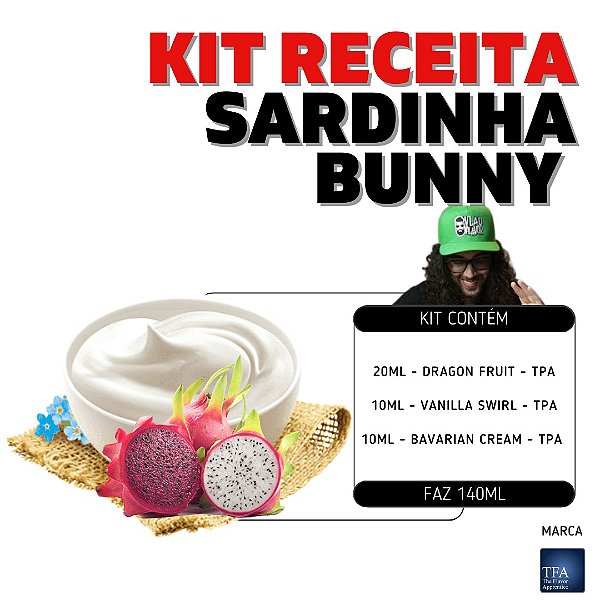Kit Receita Sardinha Bunny