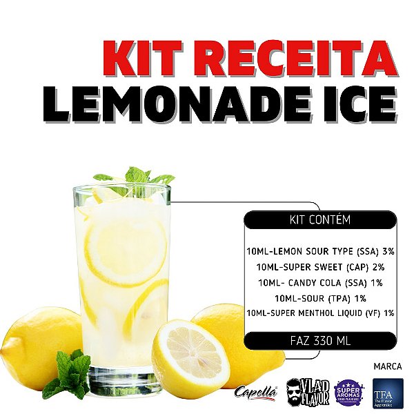 Kit Receita Lemonade Ice