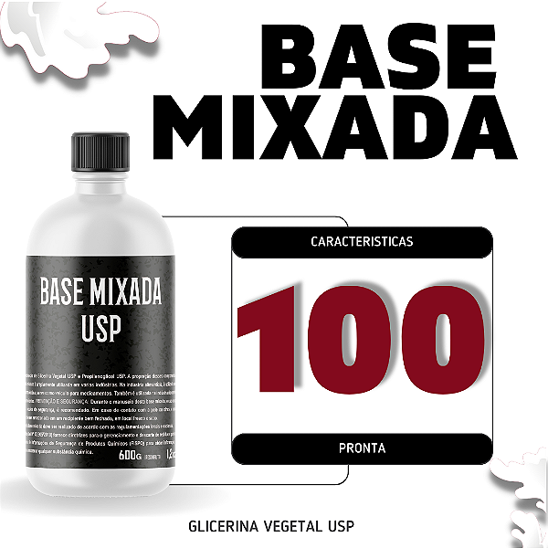 Base Pronta Mixada - VG 100|0 PG