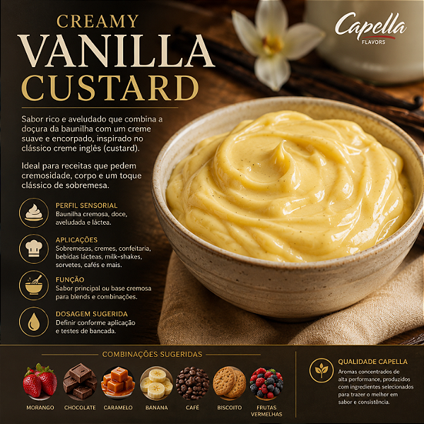 Aroma de Creamy Vanilla Custard | CAP