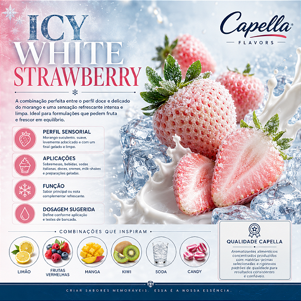 Aroma de Icy White Strawberry | CAP