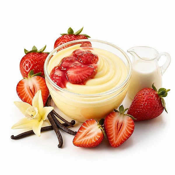 Kit Receita Custard de Morango Maduro TPA — 3 x 10 ml