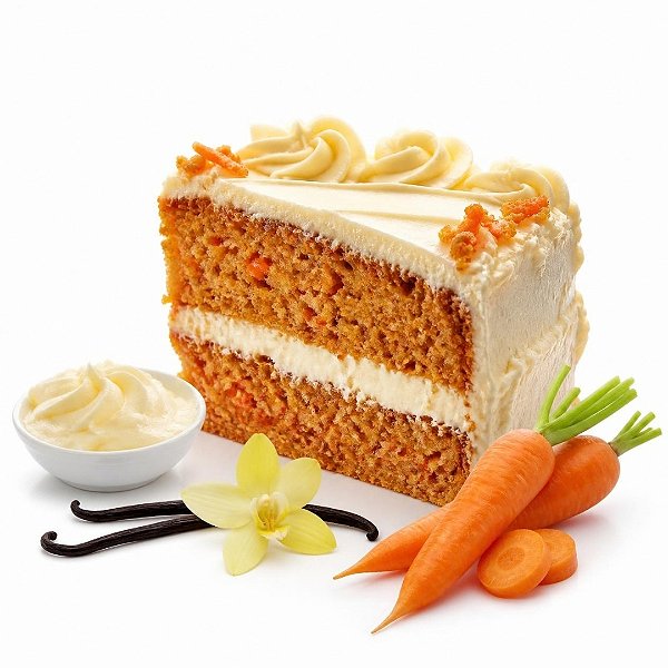 Kit Receita Bolo de Cenoura com Baunilha e Creme CAP — 3 x 10 ml