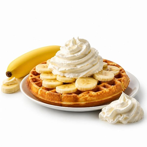 Kit Receita Waffle de Banana com Chantilly CAP — 3 x 10 ml
