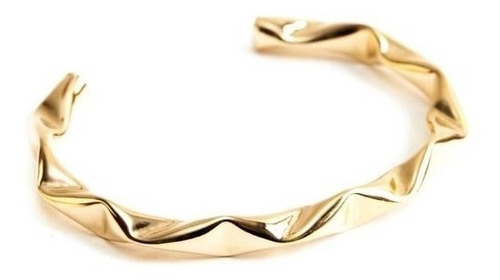 Pulseira Bracelete Juliette Bbb Folheada Semi Joia Garantia