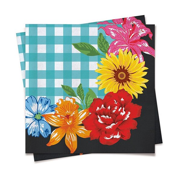 Guardanapo de Papel Festa Junina Quadrilha Xadrez - 20 unidades - Cromus 29002498