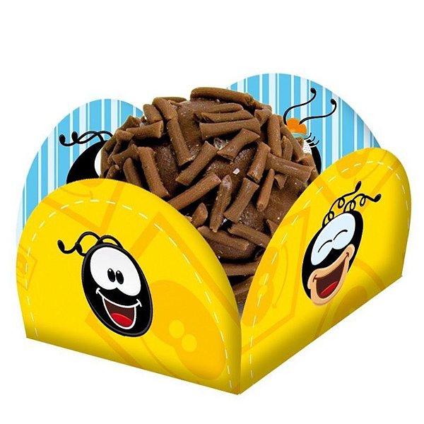 Porta Forminha para Doces Smilinguido com 40 Un - Festcolor Promo