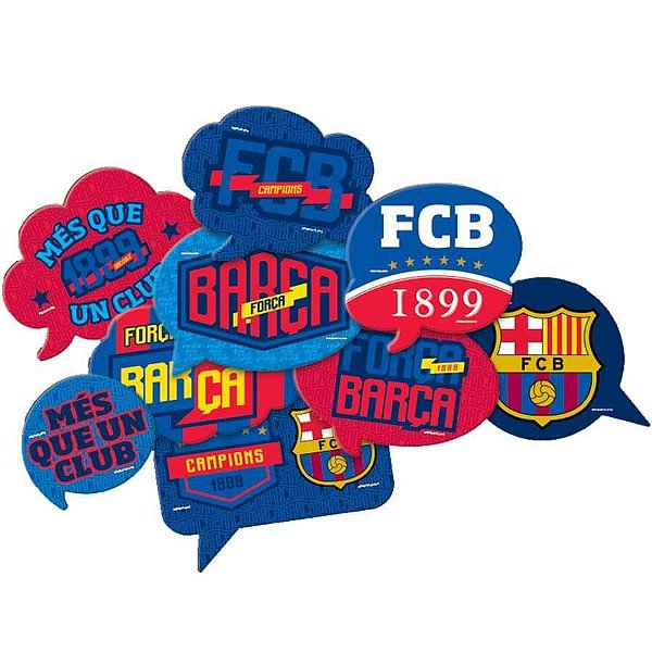 Kit Placas Barcelona com 9 Un - Festcolor Promo