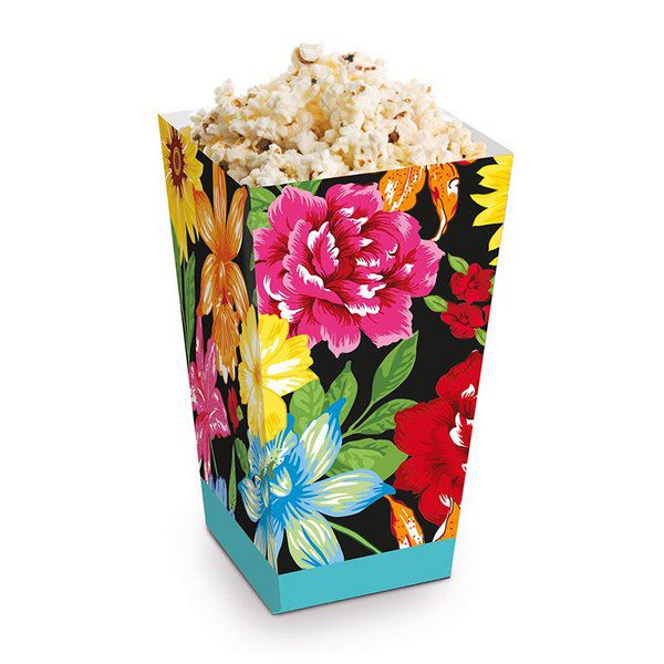 Caixa Para Pipoca Festa Junina Quadrilha 6x6X12,5 com 10 Un - Cromus 23011721