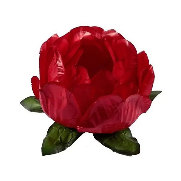 Forminha Para Doces Flor Bela 40 un Vermelho - Decora Doces Cor 2056