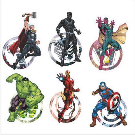 Kit Painéis Impressos Festa Vingadores Com 6 Itens Ref 331041 Piffer