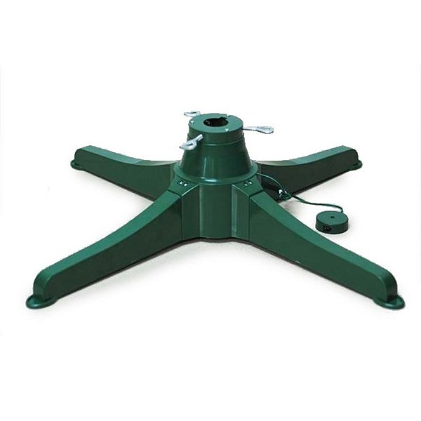 Base Giratória Bivolt Verde Para Árvores de até 2.30mts - Ref 1413034 Cromus Natal