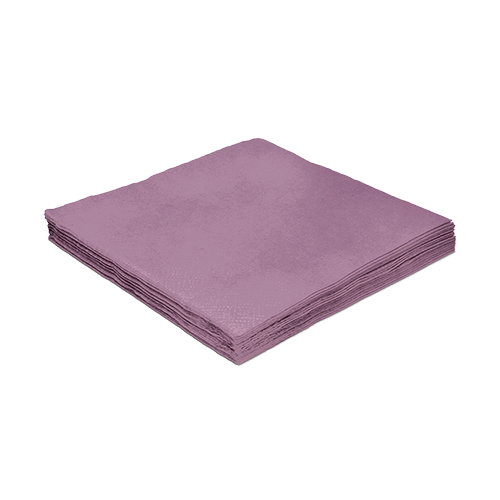 Guardanapo de Papel 25x25 Liso Roxo com 20Un - Silver Plastic