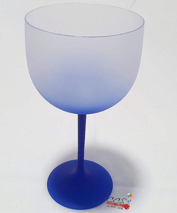 Taça de Gin Shelby 500Ml Degrade Azul Bic - Ref 01175519 Neoplas
