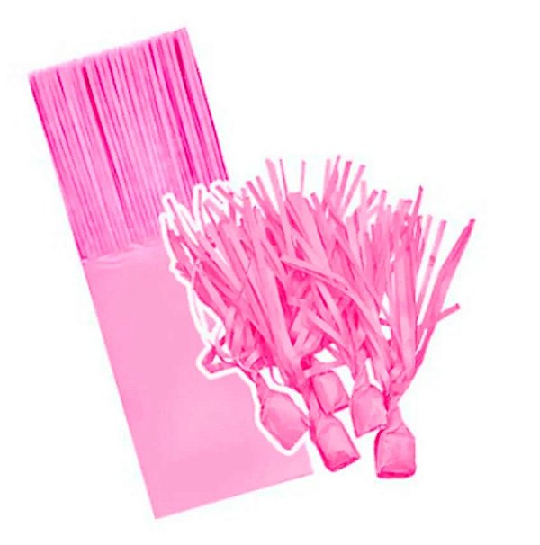 Papel para Bala Coco Liso Rosa Claro 48 Unidades - Bello