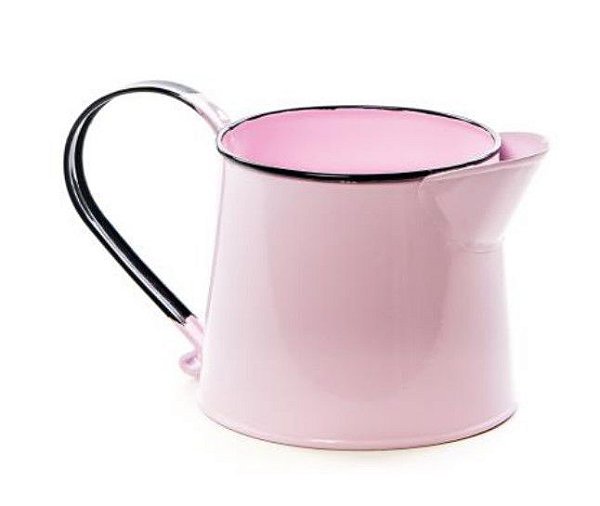 Bulê Decorativo de Alumínio Rosa 11x18x11cm - Coleção Cottage - Ref 1823913 Cromus