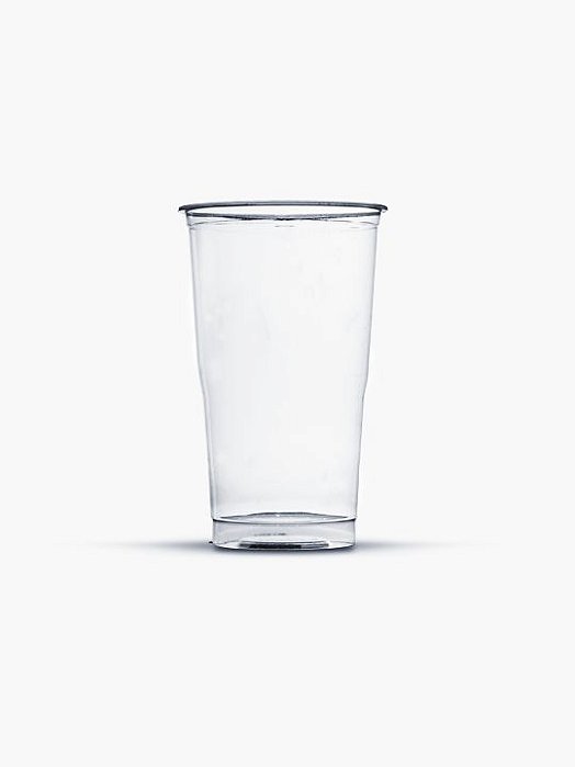 Copo Descartável Transparente Crystal Bello 300ML com 25 Unidades - Plastilânia